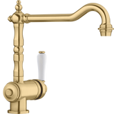 Baterie bucătărie Blanco TRADON – satin gold HD