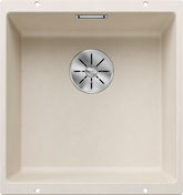 Chiuvetă bucătărie Silgranit Blanco SUBLINE 400-U alb antic 430×460 mm