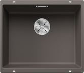 Chiuvetă bucătărie Silgranit Blanco SUBLINE 500-U gri vulcan 530×460 mm