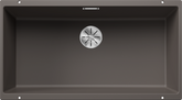 Chiuvetă bucătărie Silgranit Blanco SUBLINE 800-U gri vulcan 830×460 mm