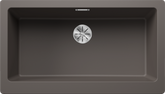 Chiuvetă bucătărie Silgranit Blanco VINTERA XL 9-UF gri vulcan 896×510 mm