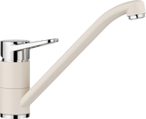 Baterie bucătărie Blanco WEGA II Silgranit-Look – alb antic/crom HD