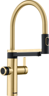 Baterie bucătărie Blanco EVOL-S PRO Filter – satin gold HD