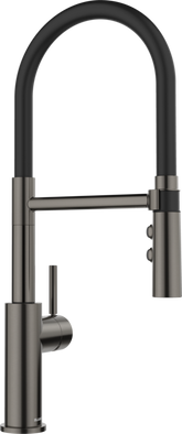 Baterie bucătărie Blanco CATRIS-S FLEXO – satin dark steel HD