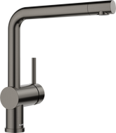 Baterie bucătărie Blanco LINUS – satin dark steel HD