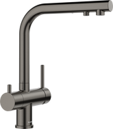 Baterie bucătărie Blanco FONTAS II Filter – satin dark steel HD