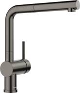 Baterie bucătărie Blanco LINUS-S – satin dark steel HD