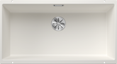 Chiuvetă bucătărie Silgranit Blanco SUBLINE 800-U alb 830×460 mm