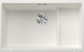 Chiuvetă bucătărie Silgranit Blanco SUBLINE 700-U Level alb 730×460 mm
