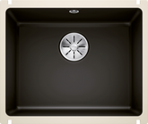 Chiuvetă bucătărie ceramică Blanco SUBLINE 500-U negru 543×456 mm