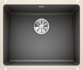 Chiuvetă bucătărie ceramică Blanco SUBLINE 500-U bazalt 543×456 mm