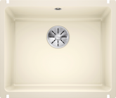 Chiuvetă bucătărie ceramică Blanco SUBLINE 500-U magnolia lucios 543×456 mm