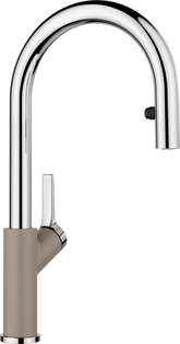 Baterie bucătărie Blanco CARENA-S Vario – trufe/crom HD