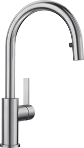 Baterie bucătărie Blanco CANDOR-S – inox masiv perlat HD