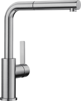 Baterie bucătărie Blanco LANORA-S – inox masiv perlat HD