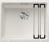 Chiuvetă bucătărie Silgranit Blanco ETAGON 500-U alb 530×460 mm