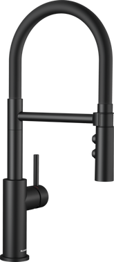 Baterie bucătărie Blanco CATRIS-S FLEXO – negru mat HD