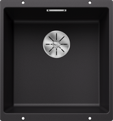 Chiuvetă bucătărie Silgranit Blanco SUBLINE 400-U negru 430×460 mm