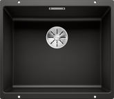 Chiuvetă bucătărie Silgranit Blanco SUBLINE 500-U negru 530×460 mm