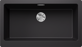 Chiuvetă bucătărie Silgranit Blanco VINTERA XL 9-UF antracit 896×510 mm