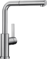 Baterie bucătărie Blanco LANORA-S-F – inox masiv perlat HD