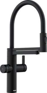 Baterie bucătărie Blanco EVOL-S PRO Filter – negru mat HD