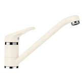 Baterie bucătărie Schock Cosmo Cristalite Vanilla, aspect granit, cartuș ceramic, bej deschis