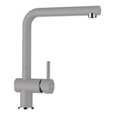 Baterie bucătărie Schock Epos Cristalite Croma, aspect granit, cartuș ceramic, gri