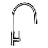 Baterie bucătărie Schock Kavus Inox Periat cu cap extractibil, cartuș ceramic