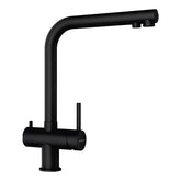 Baterie bucătărie Schock Vitus Cristadur Puro, 3 căi, aspect granit, cap fix, cartuș ceramic