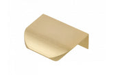 Buton mobilă HEXA 50 mm, brushed gold