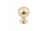 Buton mobilă NORD 20x33 mm, shiny gold