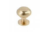 Buton mobilă STILO 33x31 mm, brushed gold