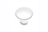 Buton mobilă UDINE 29x25 mm, alb mat