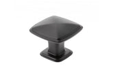 Buton mobilă POINT 30x24 mm, negru mat
