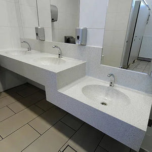 MAYA-UN – lavoar încastrabil în blat din compozit acrilic