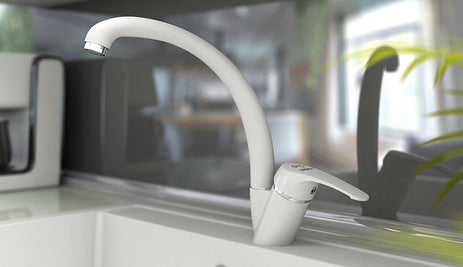 08910 BATERIE MONOCOMANDĂ VERTICALĂ PENTRU BUCĂTĂRIE - crom