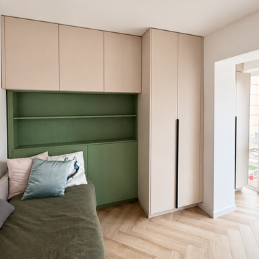 Mobilier la comandă pentru cameră de copil din MDF termoformat