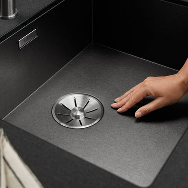 Chiuvetă bucătărie inox Blanco ZEROX 500-U Dark Steel 540 × 440 mm