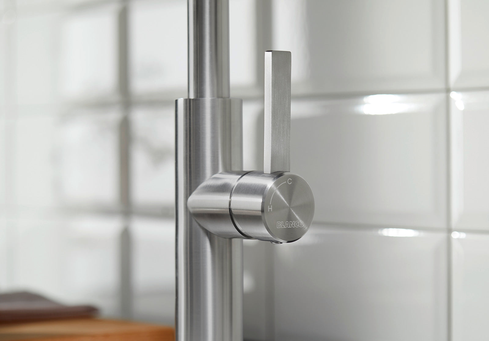 Baterie bucătărie Blanco SONEA-S FLEXO – inox masiv perlat HD
