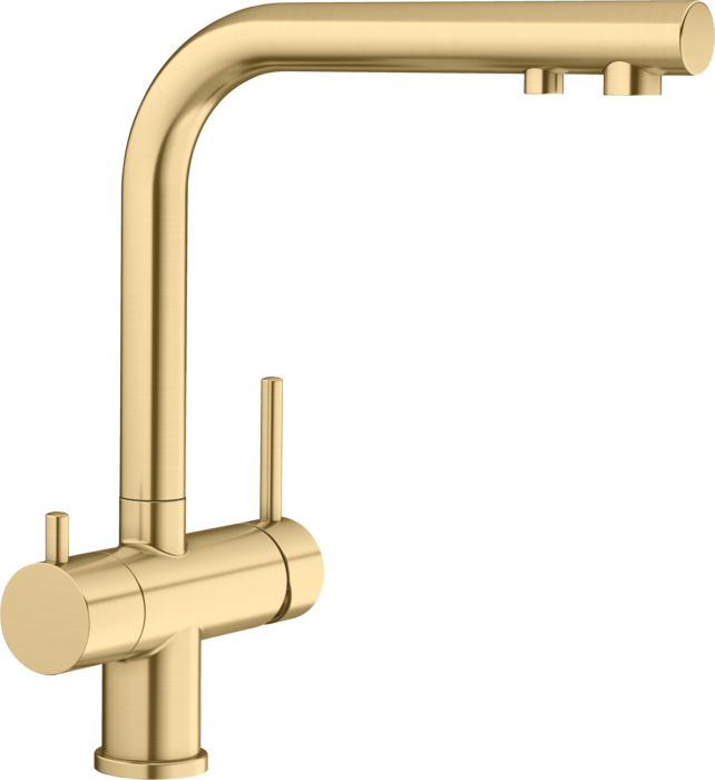 Baterie bucătărie Blanco FONTAS II Filter – satin gold HD