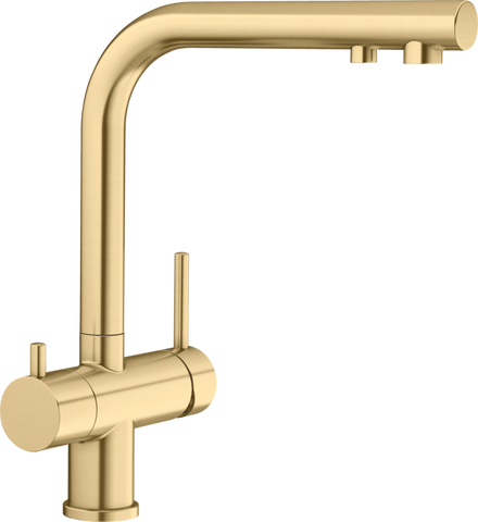 Baterie bucătărie Blanco FONTAS II Filter – satin gold HD