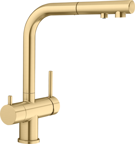 Baterie bucătărie Blanco FONTAS-S II Filter – satin gold HD