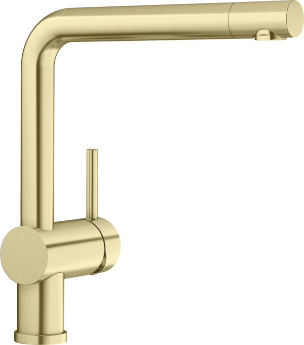 Baterie bucătărie Blanco LINUS – satin gold HD