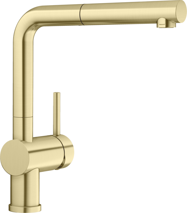 Baterie bucătărie Blanco LINUS-S – satin gold HD