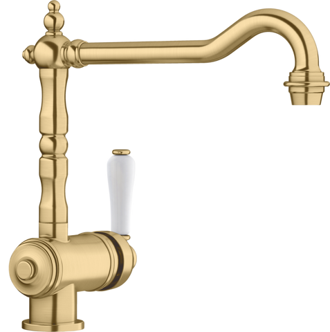 Baterie bucătărie Blanco TRADON – satin gold HD