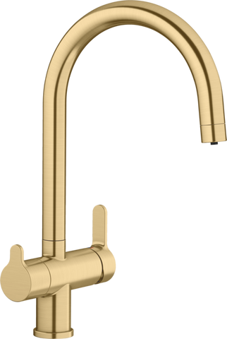 Baterie bucătărie Blanco TRIMA Filter – satin gold HD