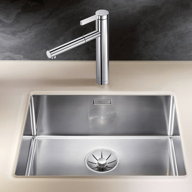 Chiuvetă bucătărie inox Blanco CLARON 500-U Satin 540 × 440 mm