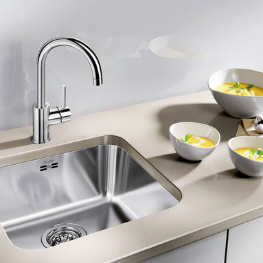 Baterie bucătărie Blanco MIDA – crom HD