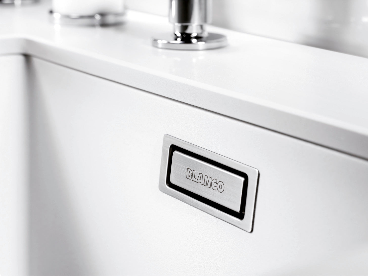Chiuvetă bucătărie Silgranit Blanco SUBLINE 400-U negru 430×460 mm